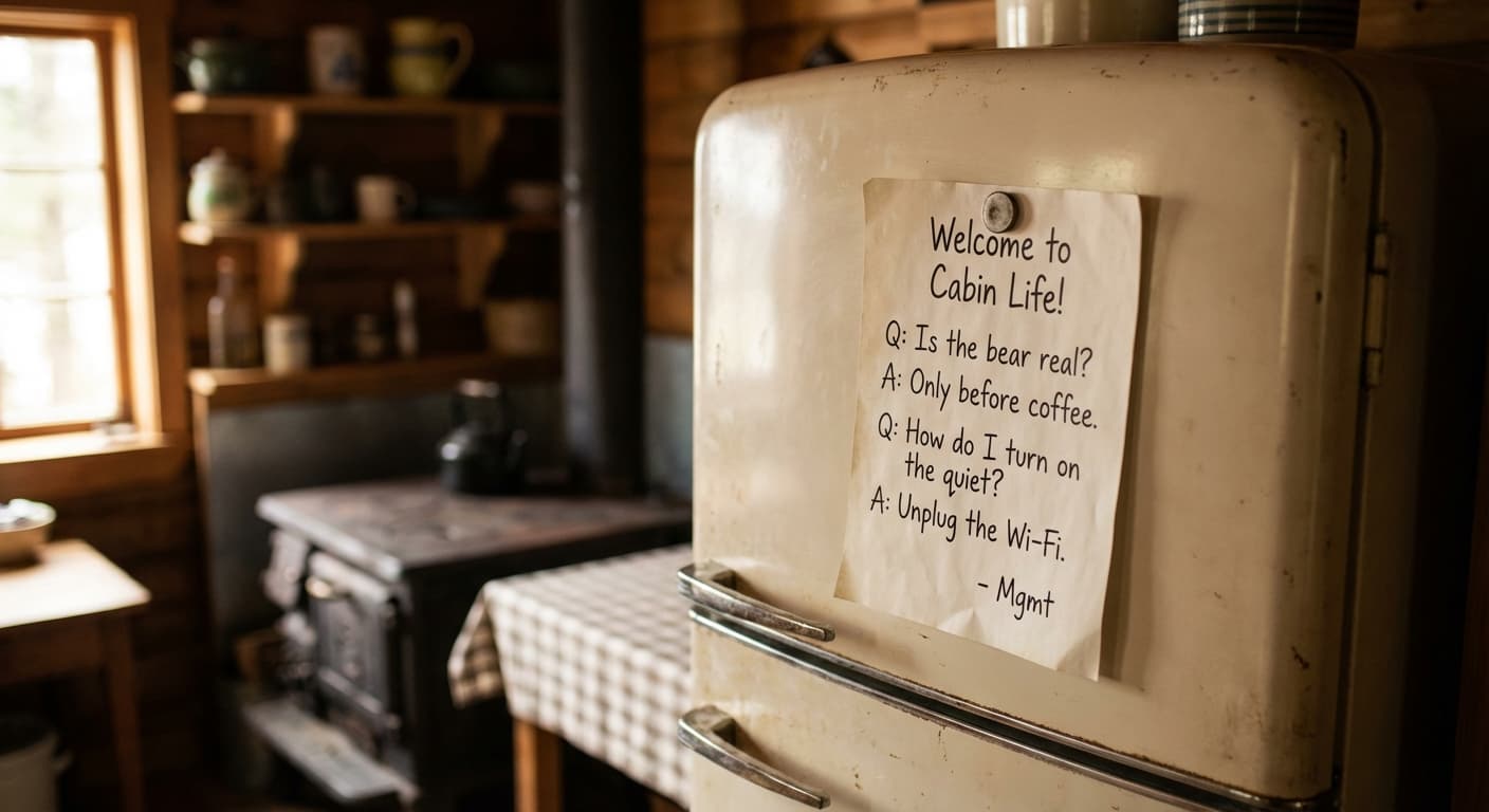 Your Cabin Needs a House Manual