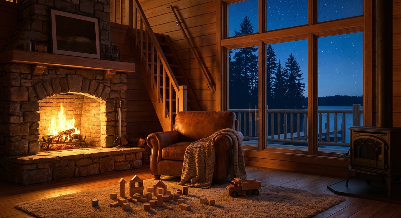 Bringing Kids to the Cabin